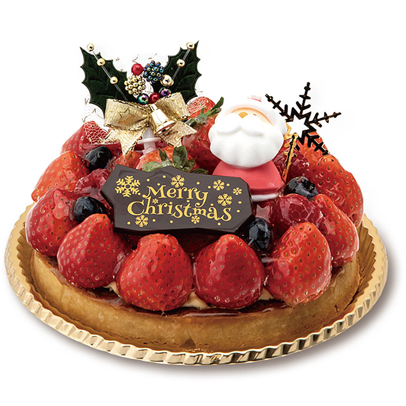 X'mas苺タルト